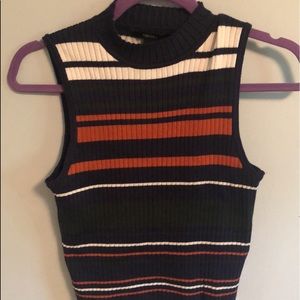 Cropped Sweater Vest